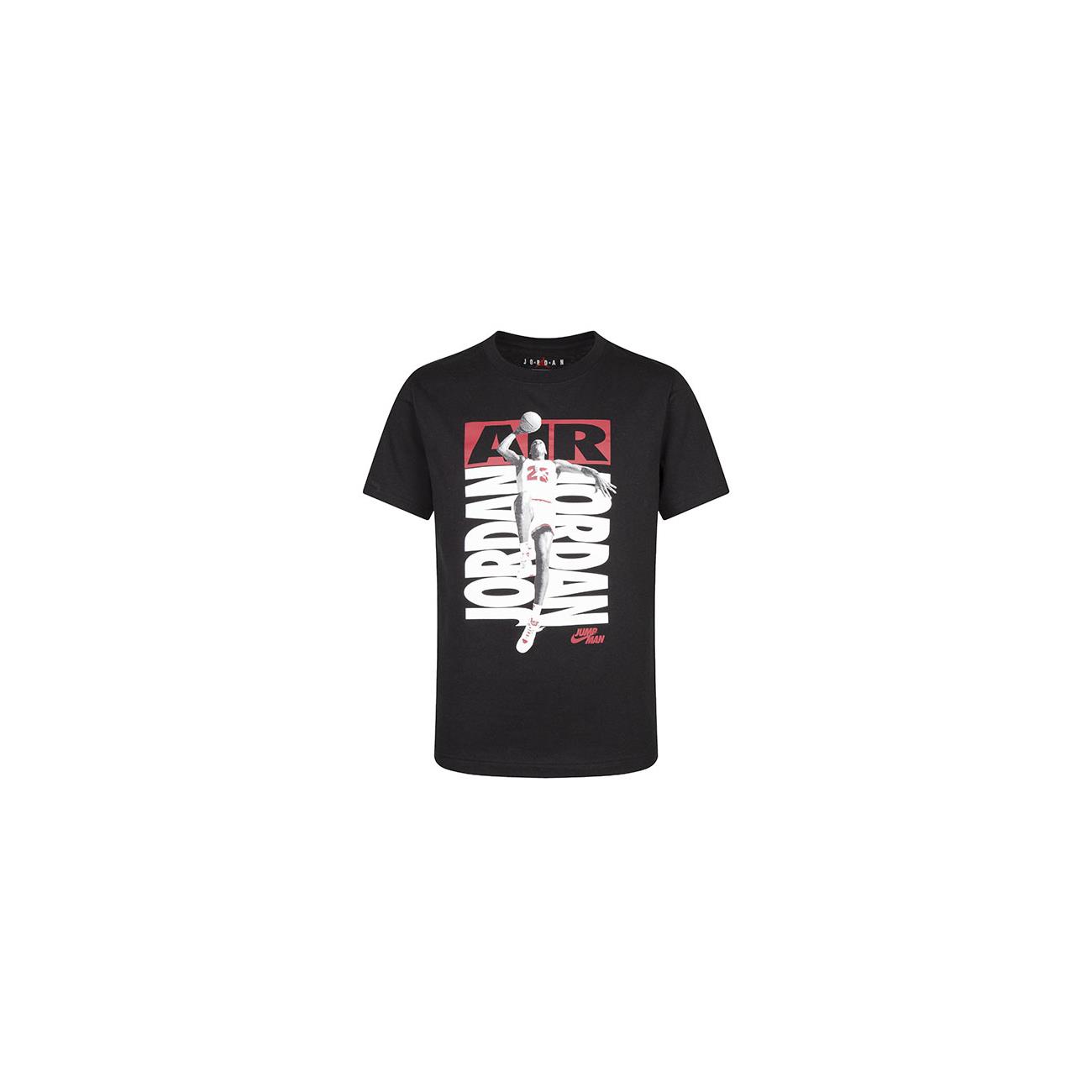 Jordan Jdb Ascent Ss Tee Çocuk T-Shirt 95C187-023 Siyah